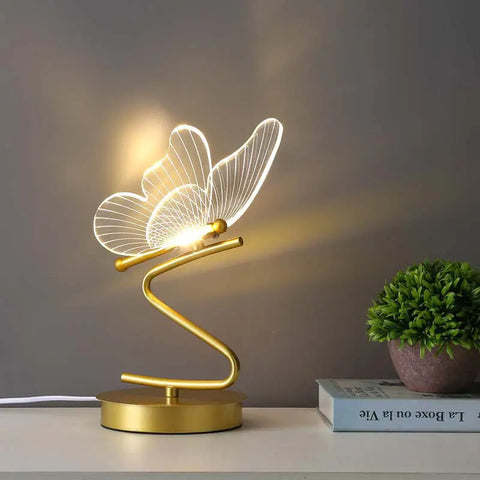 Butterfly Home Decor Desk Lamp