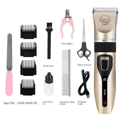 Electric Pet Hair Trimmer Set