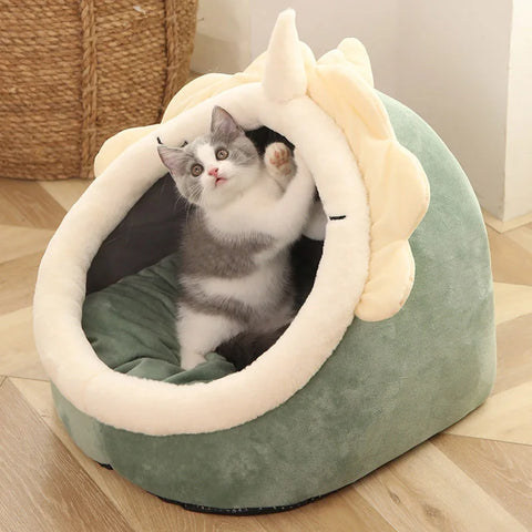 Deep Sleep Cat Bed Foldable Cave