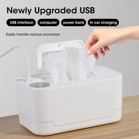 USB Heated Wet Wipe Dispenser