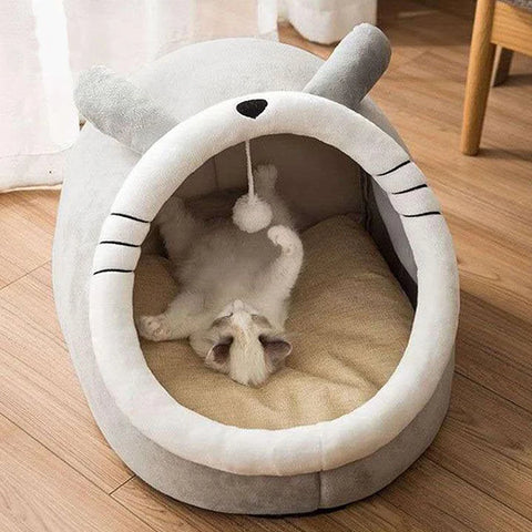 Deep Sleep Cat Bed Foldable Cave