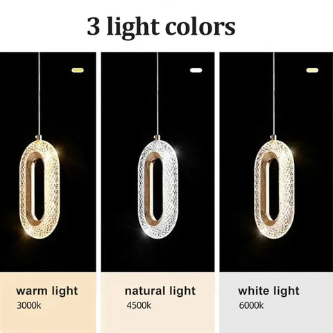 Modern Hanging Bedroom Light