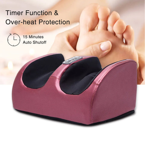 Electric Foot Massager with Heat Therapy