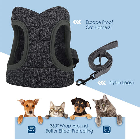Cat Walking Vest with Leash