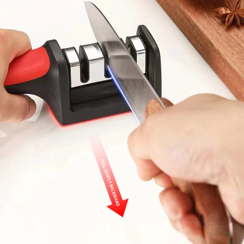3 Purpose Kitchen Knife Sharpener