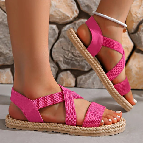 Trendy Womens Flat Beach Sandals