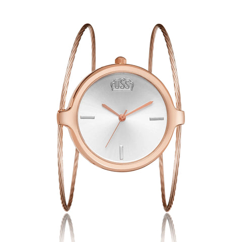 Alloy Strap Quartz Watch for Ladies