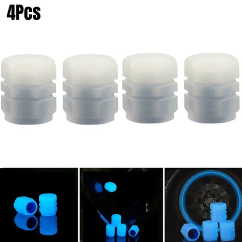 Fluorescent Car Motorcycle Valve Caps