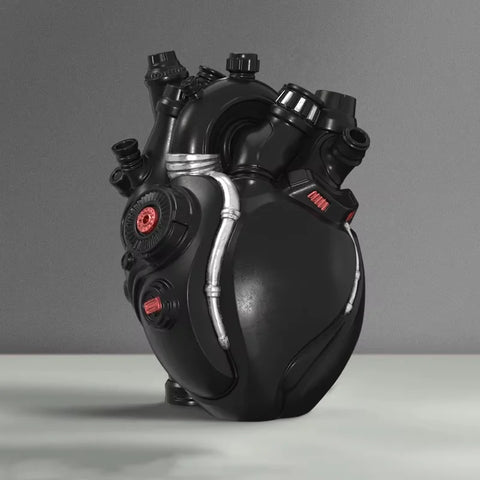 Mechanical Heart Vase Home Decor