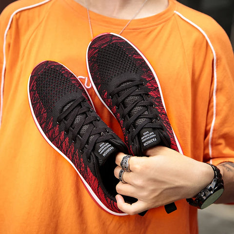 Fashion Mesh Casual Sneakers