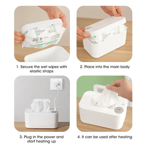 USB Heated Wet Wipe Dispenser