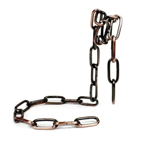 Tabletop Iron Chain Wine Display