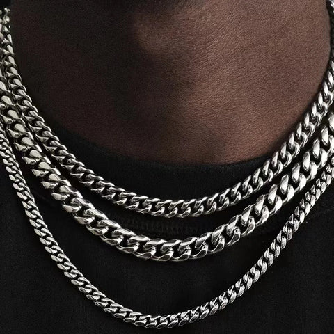 Classic Stainless Steel Curb Chain