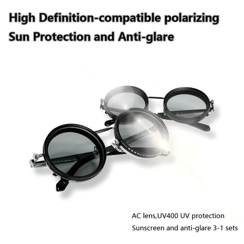 Polarized Round Adjustable Sunglasses