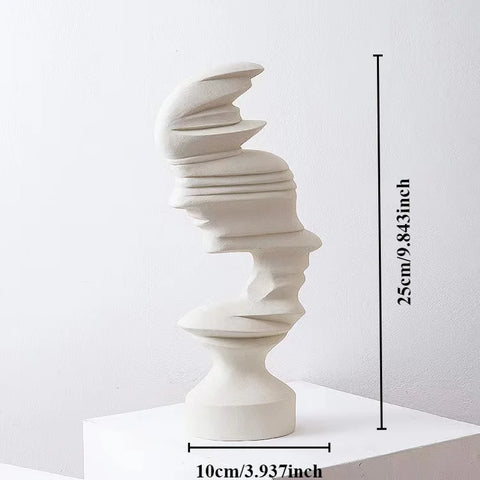 Handicraft Face Ornament for Home