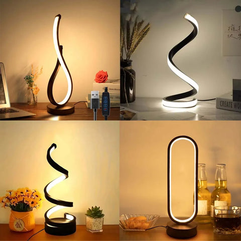 Spiral Creative LED Reading Light