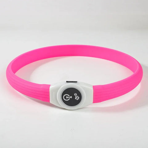 Waterproof Glowing Dog Collar