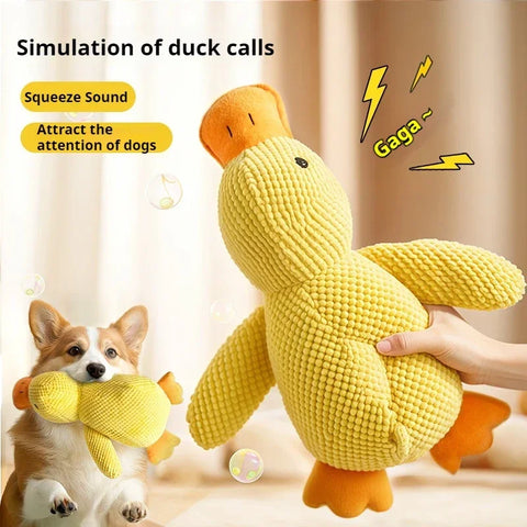 Sleeping Companion Plush Duck Toy