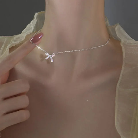 Acrylic Crystal Pendant Necklace