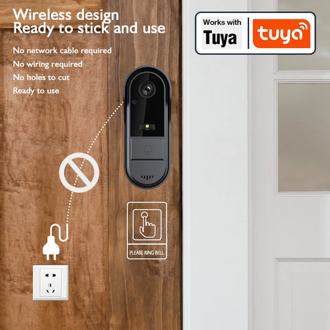 Waterproof WiFi Doorbell Camera