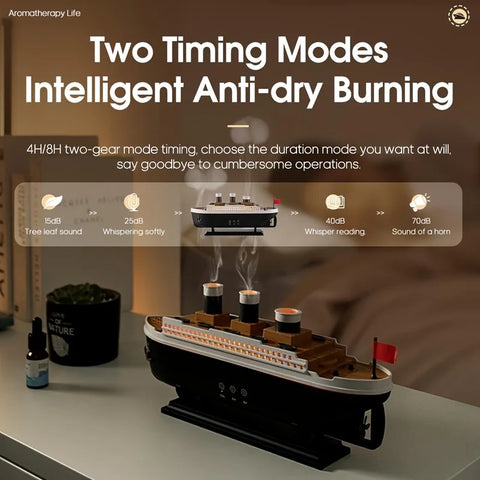 Titanic Ship Model Air Humidifier