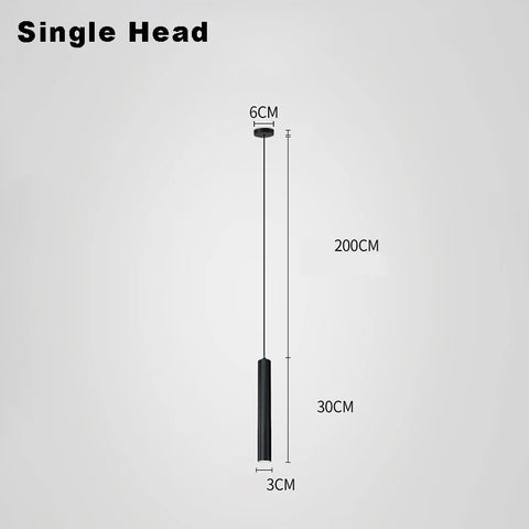 Nordic Style Double Head Pendant Light
