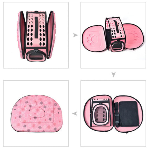 Portable Cat Dog Carrier Backpack