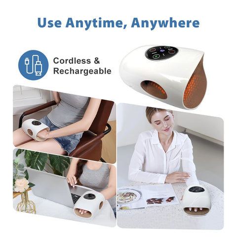 Handheld Cordless Massager with Rollers