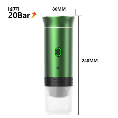 Portable Wireless Espresso Coffee Maker