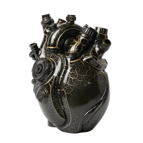 Mechanical Heart Vase Home Decor