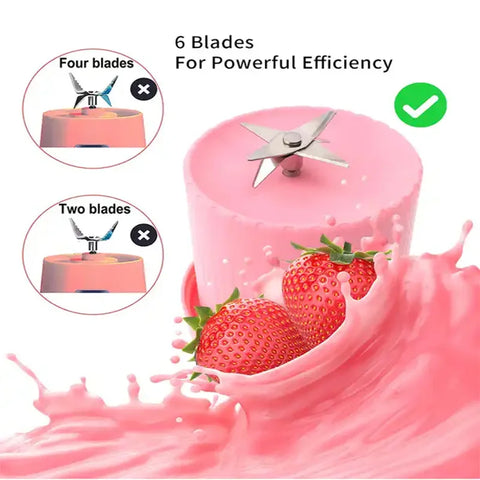 Handheld Fruit Juicer Cup with Mixer