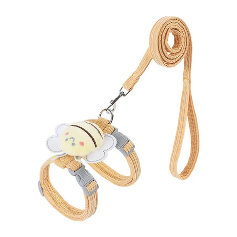 Double Layer Pet Harness Set