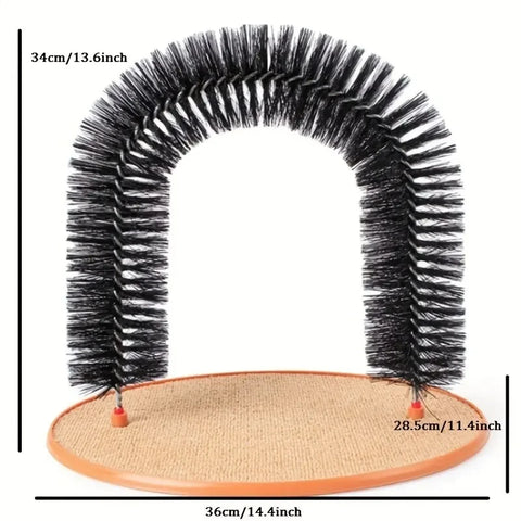 Cat Arch Self Grooming Brush with Pad