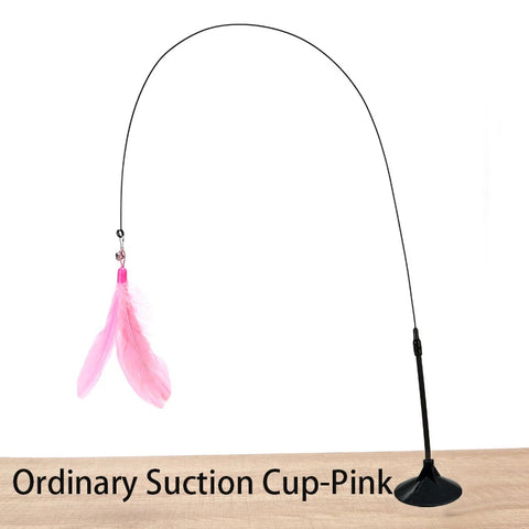 Bird Feather Cat Wand Interactive Toy