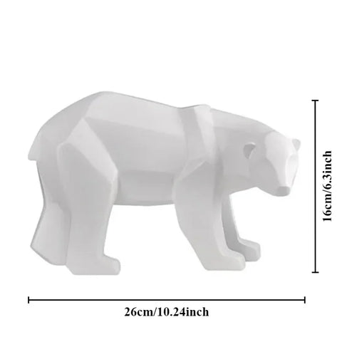 Wine Cabinet Polar Bear Craft Artwork