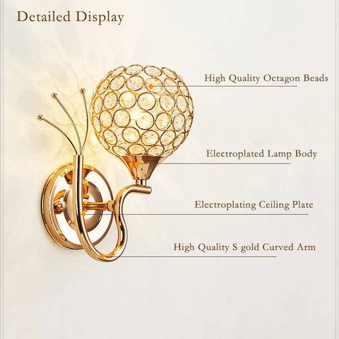 Indoor Luxury Wall Light Fixture
